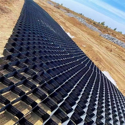 土工格室HDPE河道治理 边坡防护 路基加固 蜂巢约束系统生态护坡